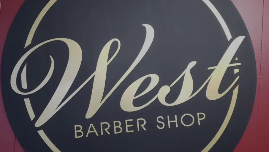 A screenshot of https://westbarbershop.com/